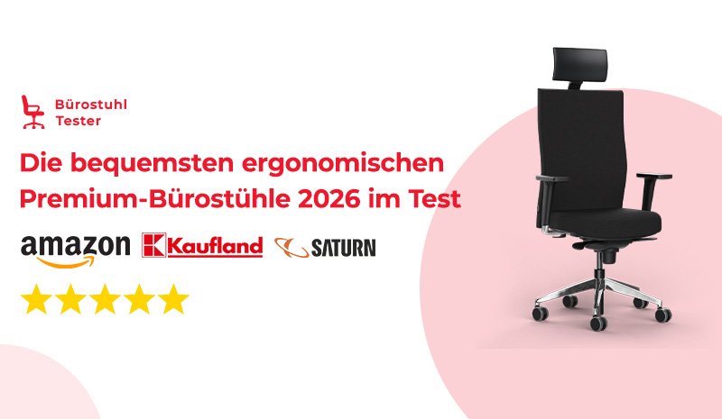 Die bequemsten ergonomischen Premium-Bürostühle 2026 im Test
