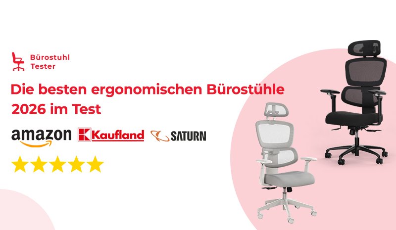 Die besten ergonomischen Bürostühle 2026 im Test