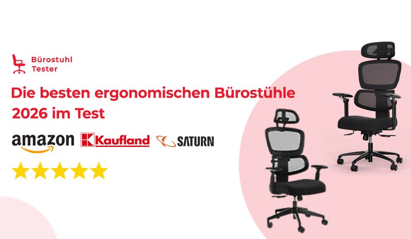 Die besten ergonomischen Bürostühle 2026 im Test